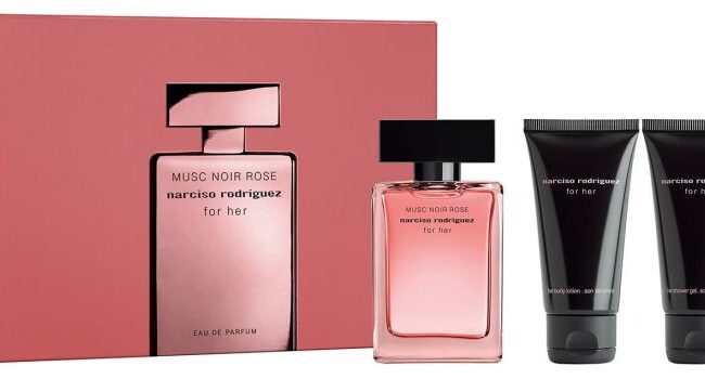 Coffret Musc Noir Rose For Her Narciso Rodriguez pour femme